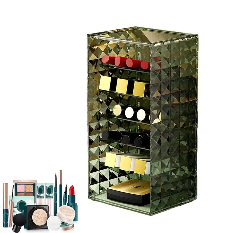 

Косметические витрины, органайзер для макияжа, витрина, кейсы, портативная прозрачная коробка для косметики, кейсы для настольных помад