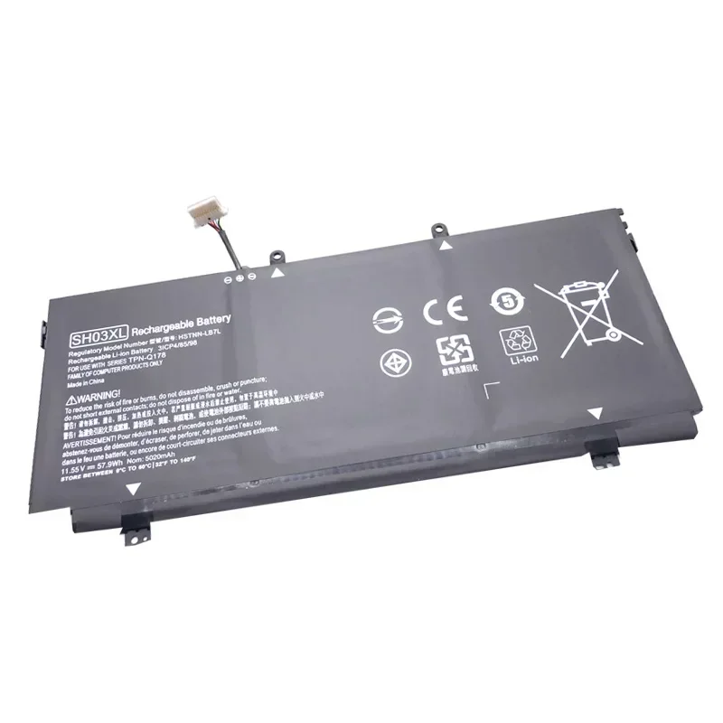 SH03XL SH03057XL АККУМУЛЯТОР ДЛЯ HP Spectre x360 13-AC033DX Кабриолетный ПК 13 TPN-Q178 859356 -855 HSTNN-LB7L 11 55 В