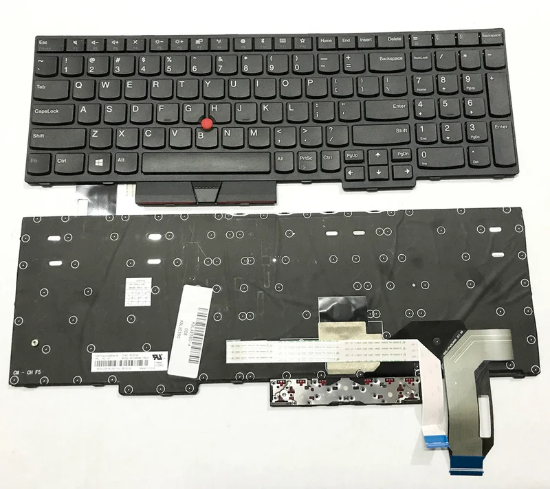 

NEW Laptop US Keyboard For IBM LENOVO ThinkPad E580 E585 E590 E595 L580 L590 T590 laptop English Keyboard Without Backlit