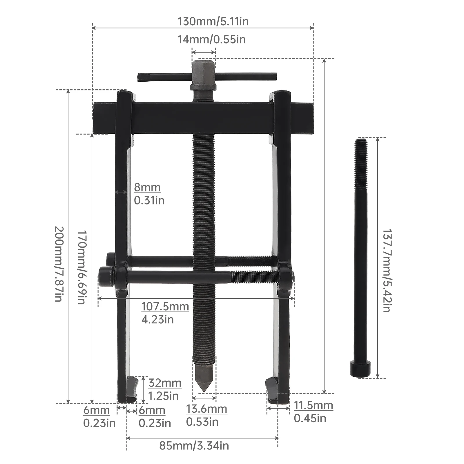 

Съемник подшипников ChgImposs 2/3/4/6/8/10 дюймов