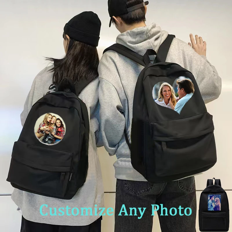 

Unisex Shoulder Backpack Women Casual Solid Color Hiking Backpack Custom Logo Outdoor Sport School Bag Travel Laptop Rucksack