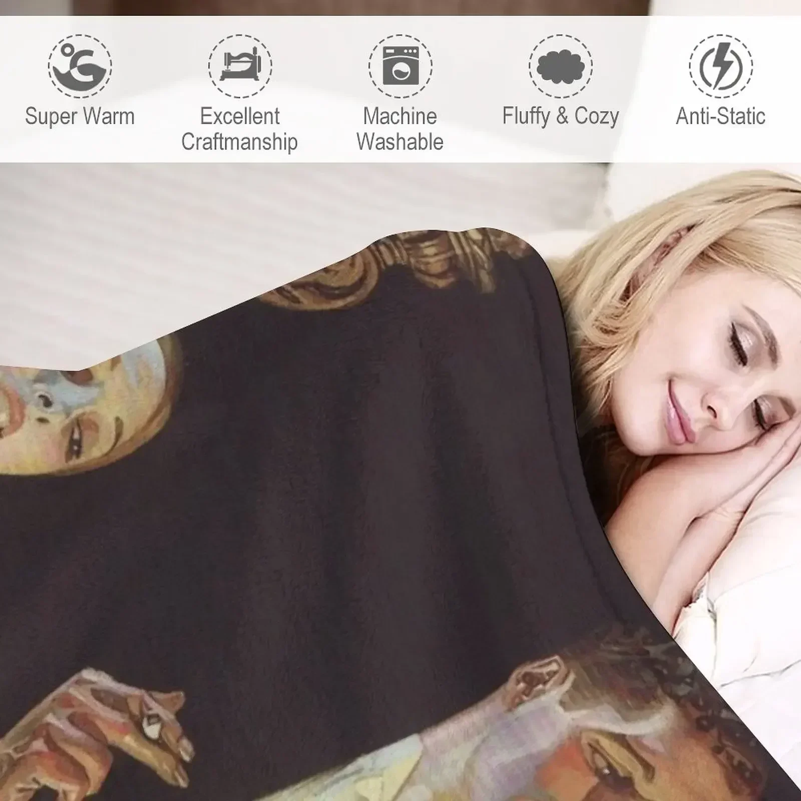 Пара спускающих лестнице от J.C. Leyendecker одеяло винтажные роскошные одеяла