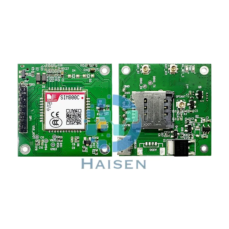 HAISEN SIMCOM SIM800C материнская плата макетная GSM/GPRS850/900/1800/1900