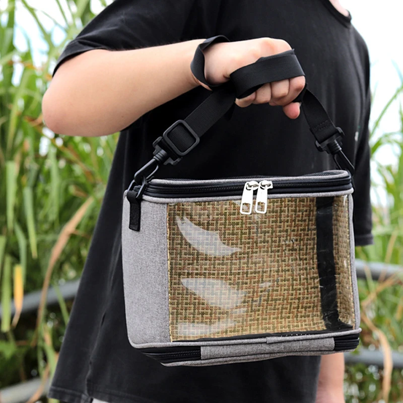 

Super Portable Pet Bird Cage Parrot Carrier Travel Bag Breathable Lightweight Hamster Squirrel For Small Animals Pet Accessories