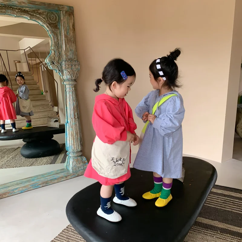 

Girl Dress Party Evening Gown Cotton 2022 Solid Spring Autumn Cotton Flower Girl Dress Vestido Robe Fille Kids Baby Children Clo