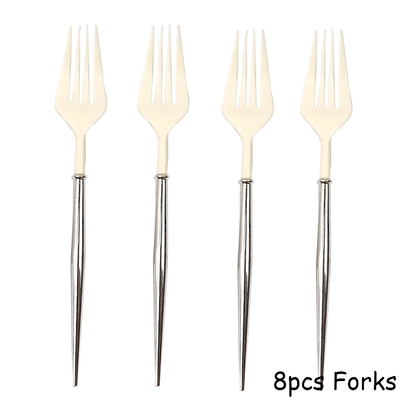 

Столовые приборы для вечерние 20 см, пластиковые ножи, ложки, вилки, одноразовые столовые приборы для вечерние НКИ, столовая посуда из розового золота, свадебная посуда, день рождения, Dinnerwa