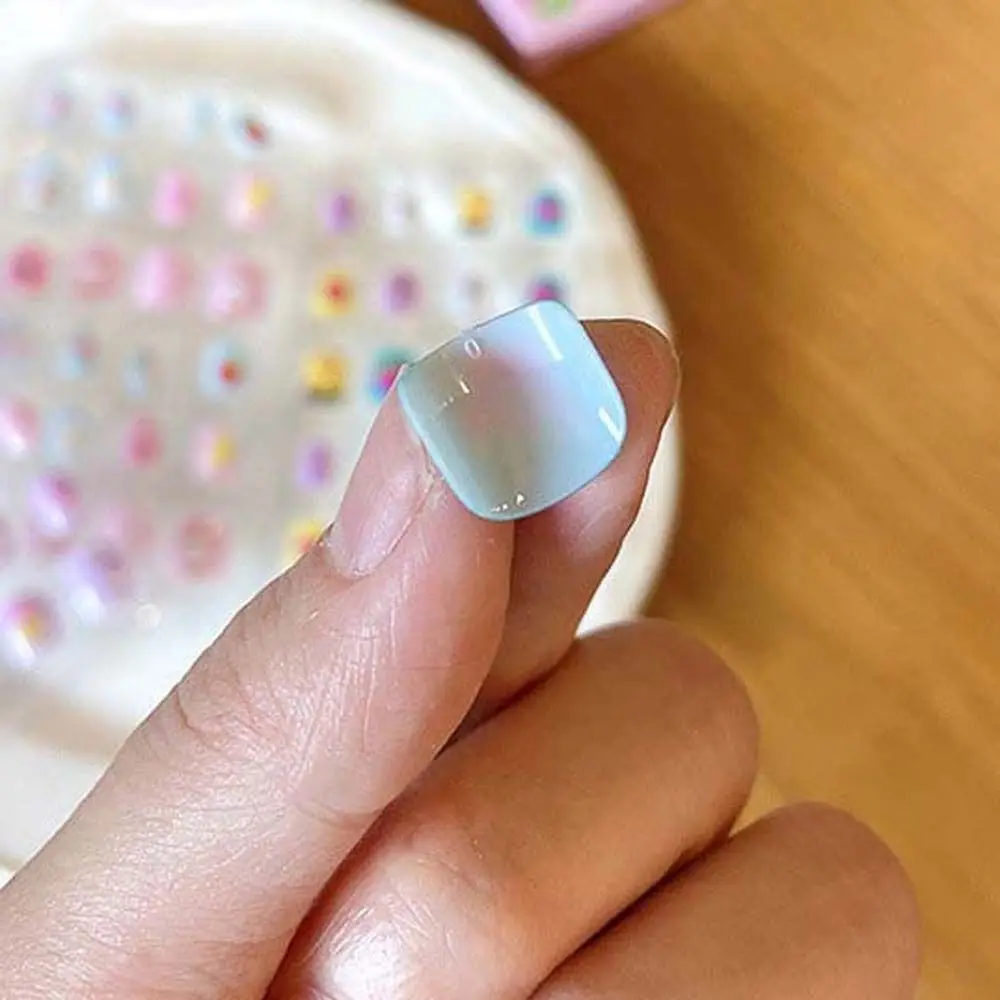 Самоклеящиеся искусственные ногти для девочек с браслетом и мультяшным рисунком