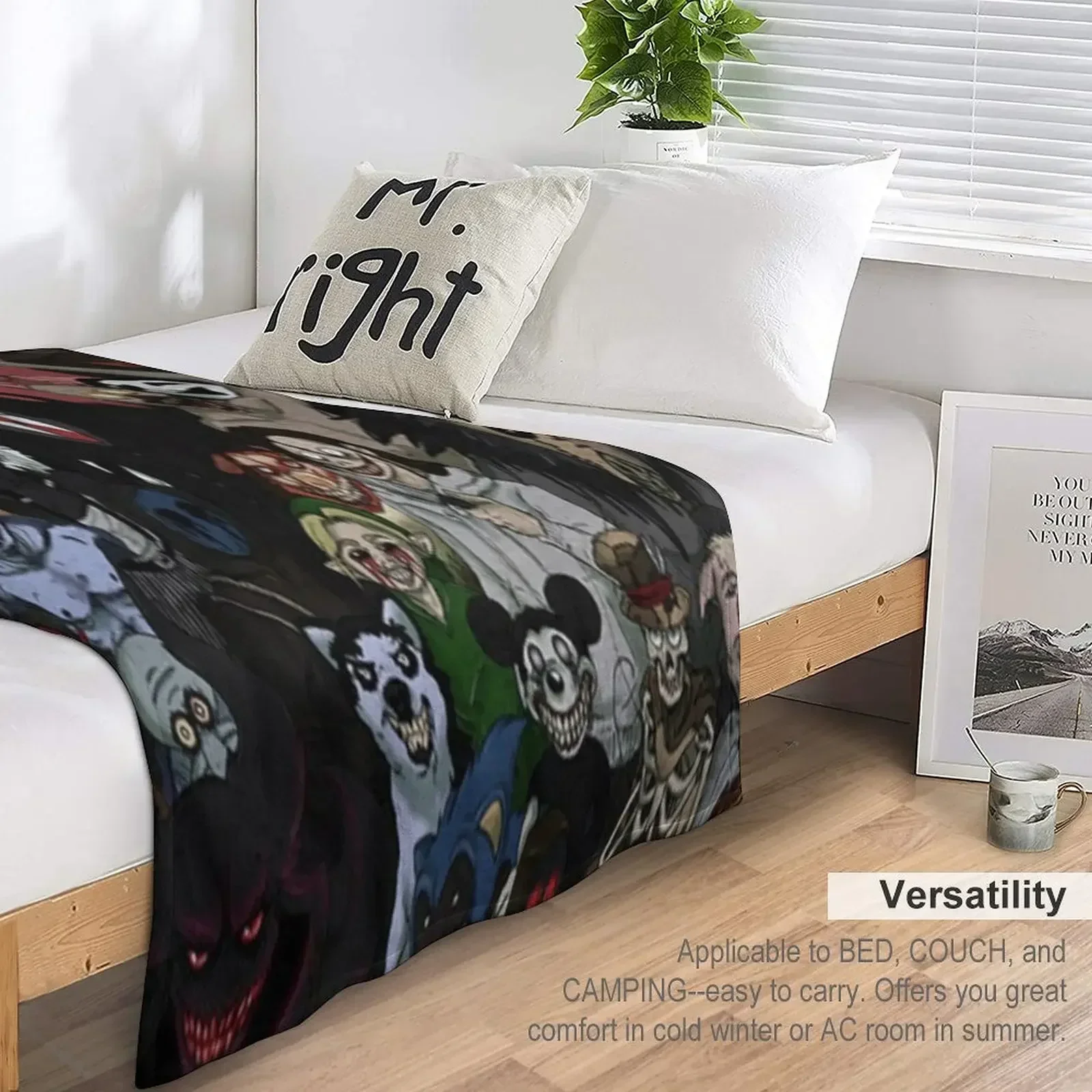 Одеяло Creepypasta Familly роскошные брендовые красивые одеяла