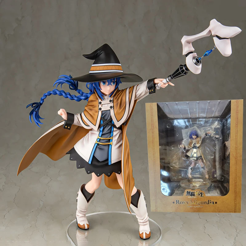 

24cm Mushoku Tensei Jobless Reincarnation Anime Figure Roxy Migurdia Action Figure Isekai Ittara Honki Dasu Figurine Model Toys