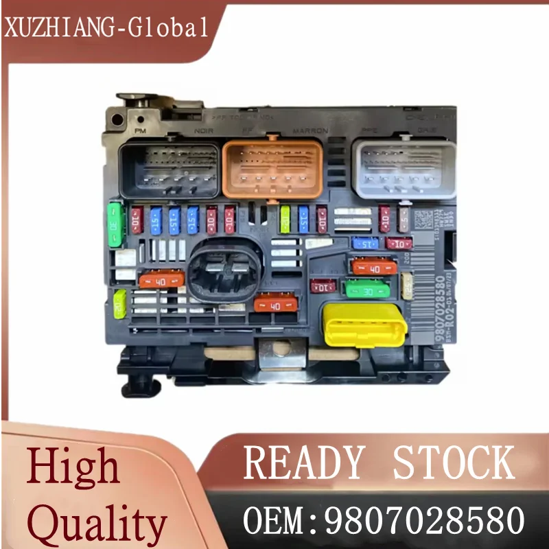 

Блок предохранителей R02 = R19 BSM 9807028580 9667044980 9675877980 9809742780 для Peugeot 5008 407 3008 RCZ Citroen C4 Picasso C5/6