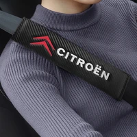 car emblem badge styling seat belt shoulder pads seat belt cover for citroen berlingo vts ds ds3 ds4 ds5 cl4 c3 c4 c5 saxo c6 c8