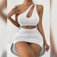 white cross halter ruched womens dress summer hollow out backless sexy dress club party nightwear dress dresses for women