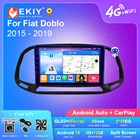 Автомагнитола EKIY QLED DSP Android для Fiat Doblo 2015-2019 автомобильный стерео Мультимедийный плеер 2 din GPS навигация Carplay BT 2din DVD