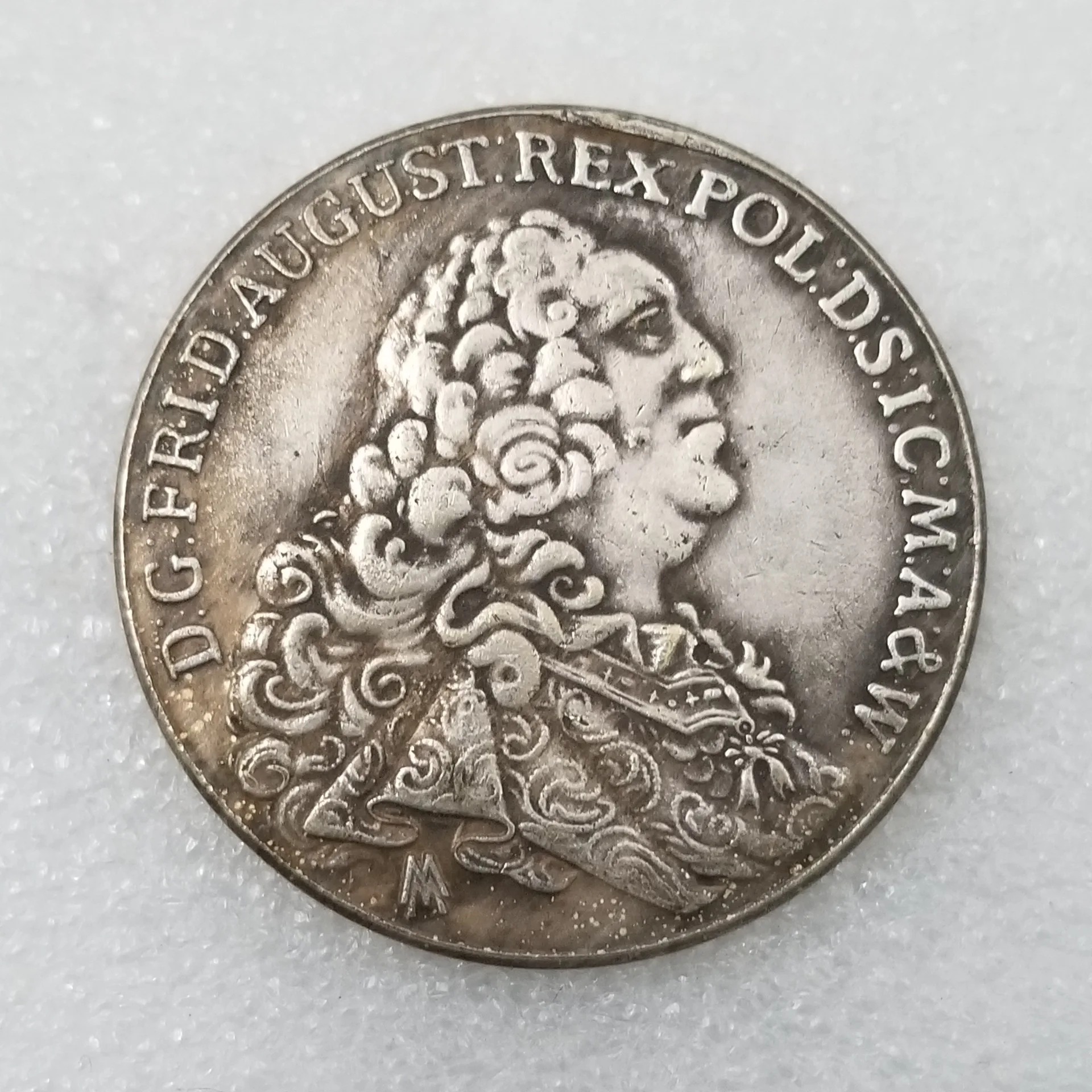 

1763 польские винтажные оригинальные золотые и серебряные монеты, домашний декор, монеты, волшебные коллекционные монеты, фотомонеты, рождес...