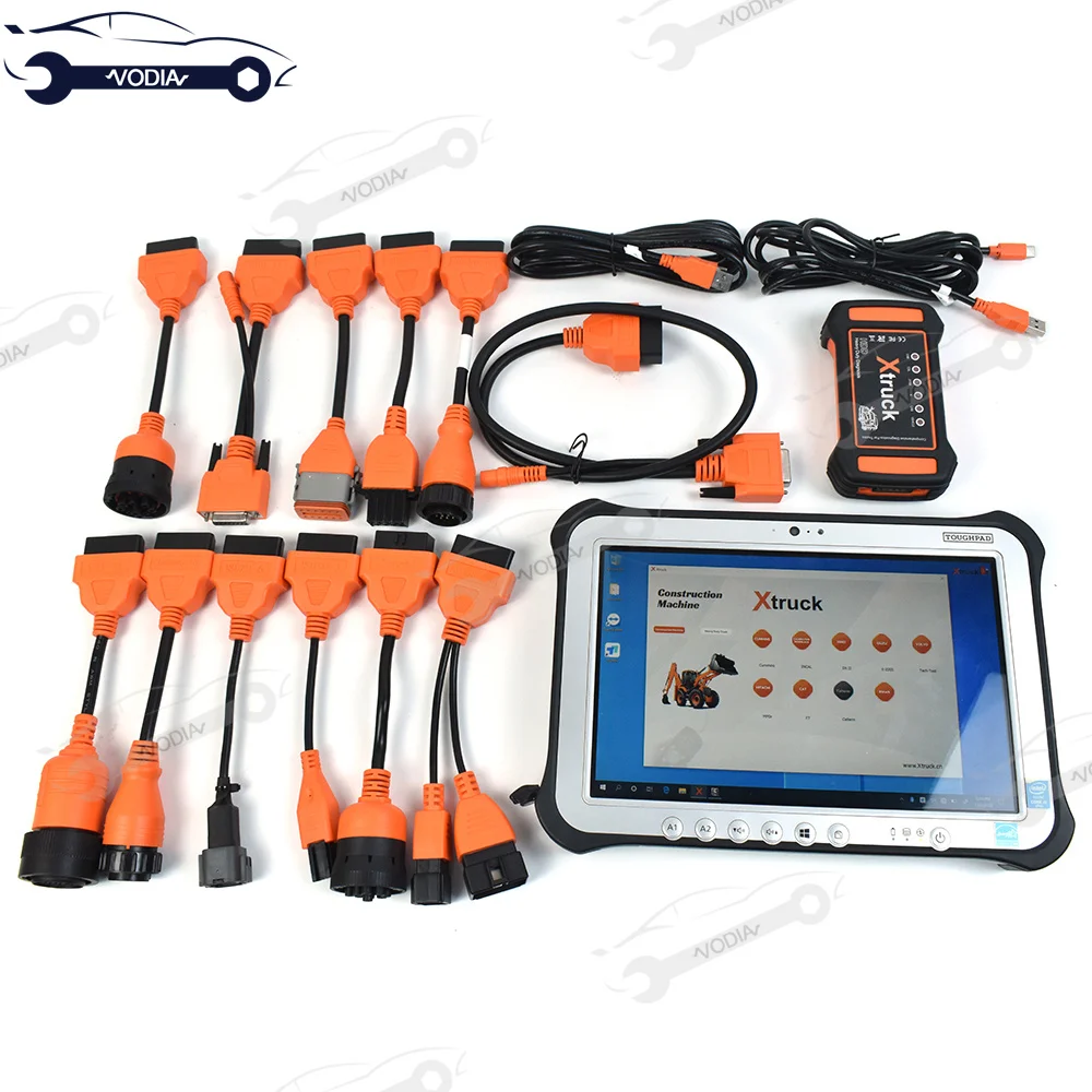 

Многофункциональный Профессиональный диагностический инструмент для тяжелых грузовиков, экскаваторов, строительных дизельных двигателей xбагажника Y009