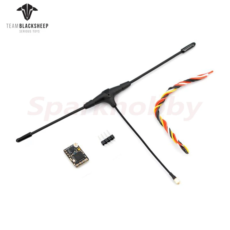 

Blacksheep TBS CROSSFIRE NANO RX PRO Full Range Receiver with T Antenna 500mW Output Power Long Range Radio System For RC Drones