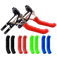 1 pair silicone bicycle lever grips protectors anti skid bike brake lever handle sleeve mtb bike cycling silicone brake cover