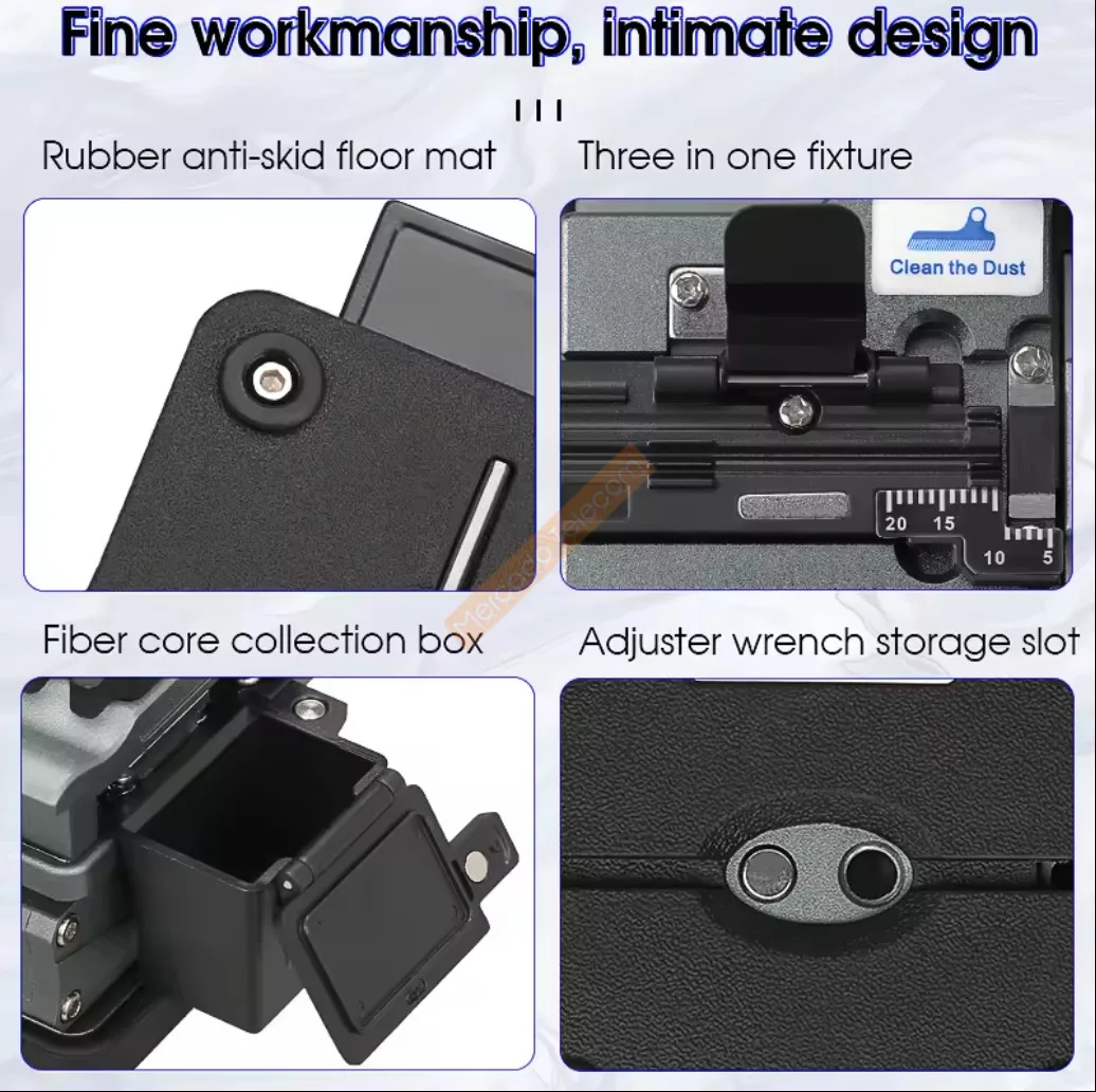 AUA-X3 Высокоточный скалыватель волокна FTTH Резак для оптоволокна Нож резки