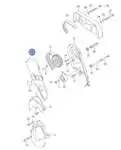 

074109107K for timing cover set IC DIS two parts (K + 157C) TRANSPORTER T4