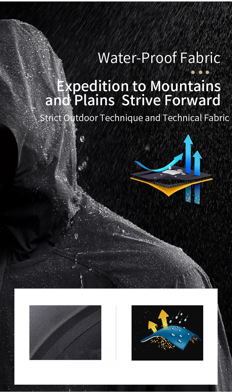 AONIJIE Man Fale Waterproof Sports Thin Hooded Jacket Windbreak Short Coat With Pocket For Running Gym Hiking FM5131