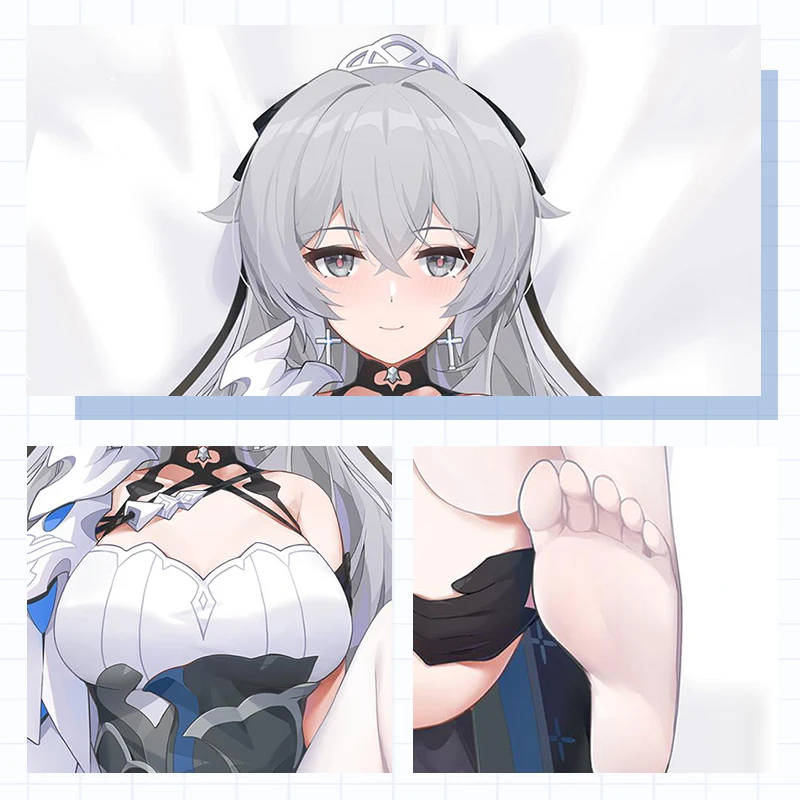 Чехол для подушки Honkai Impact 3 Броня зайчик дакимакура косплея 2 в 1