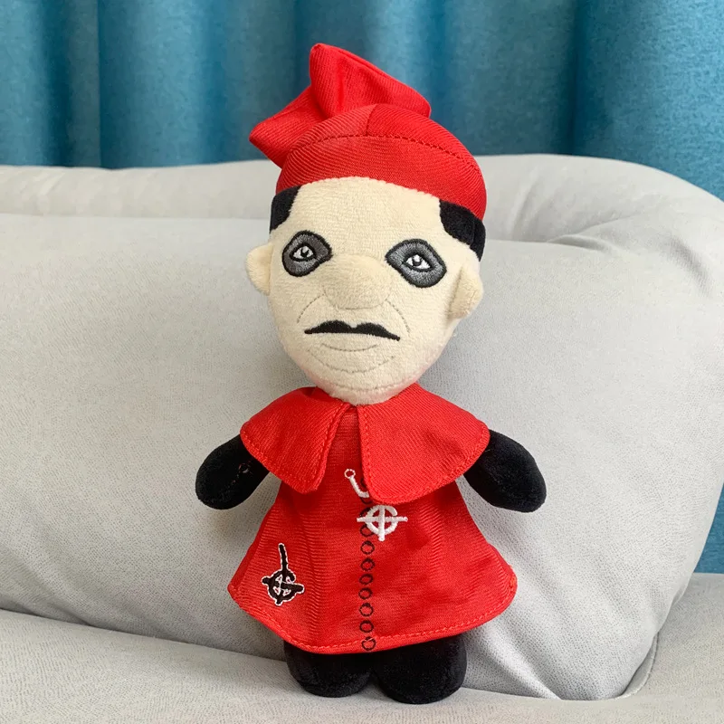

Cross-border blockbuster Red Clothes Cult Plush Game Doll Christmas doll in stock