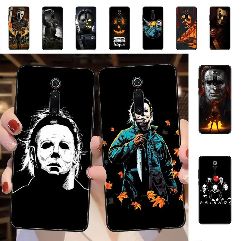 

The Curse Of Michael Myers Horror Movie Phone Case for Redmi 5 6 7 8 9 A 5plus K20 4X S2 GO 6 K30 pro