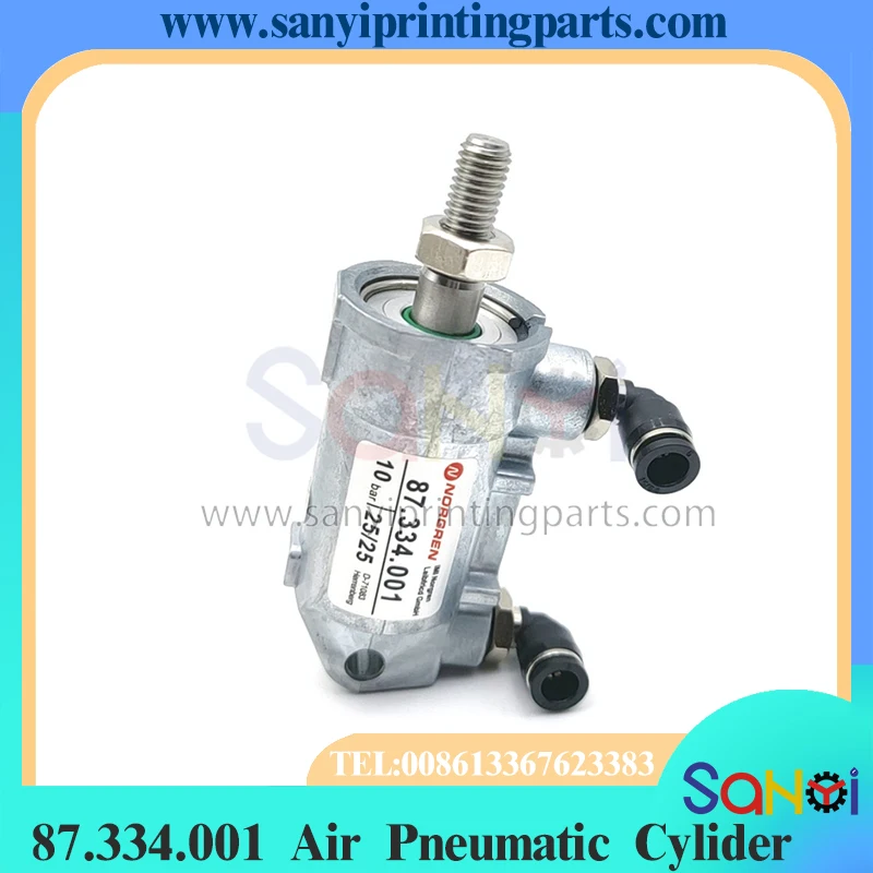 Лучшее качество 87.334.001 пневматический Cylider D25 H25 для печатных машин Heidelberg SM74 SM102