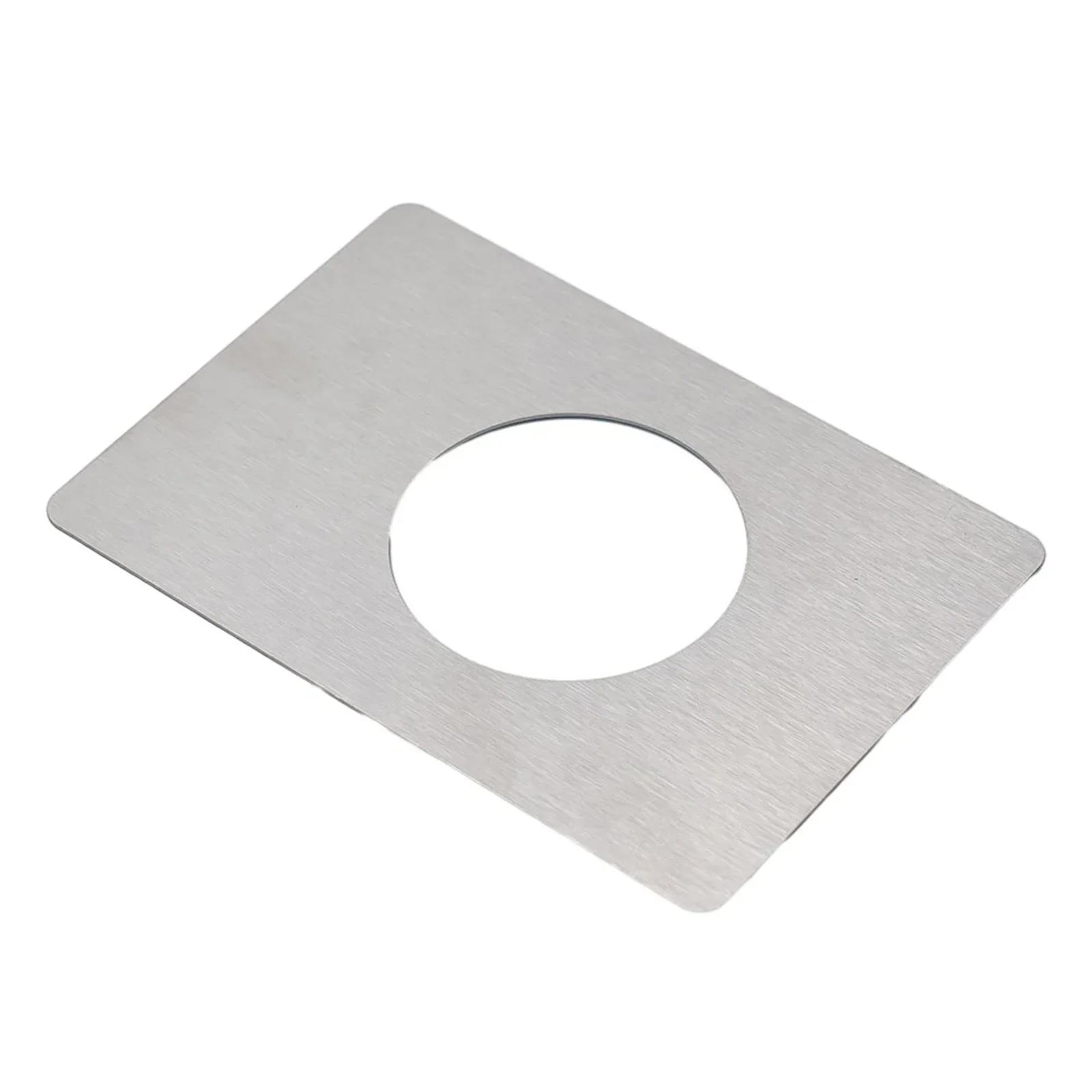 Высококачественная Совершенно новая пластина для замка дверей серебристая