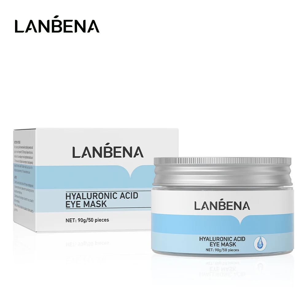 

Lanbena Patches Eye Mask hyaluronic acid Pads Reduces Dark Circles Bags Lines Repair Nourish Firming Serum Face Skin Care