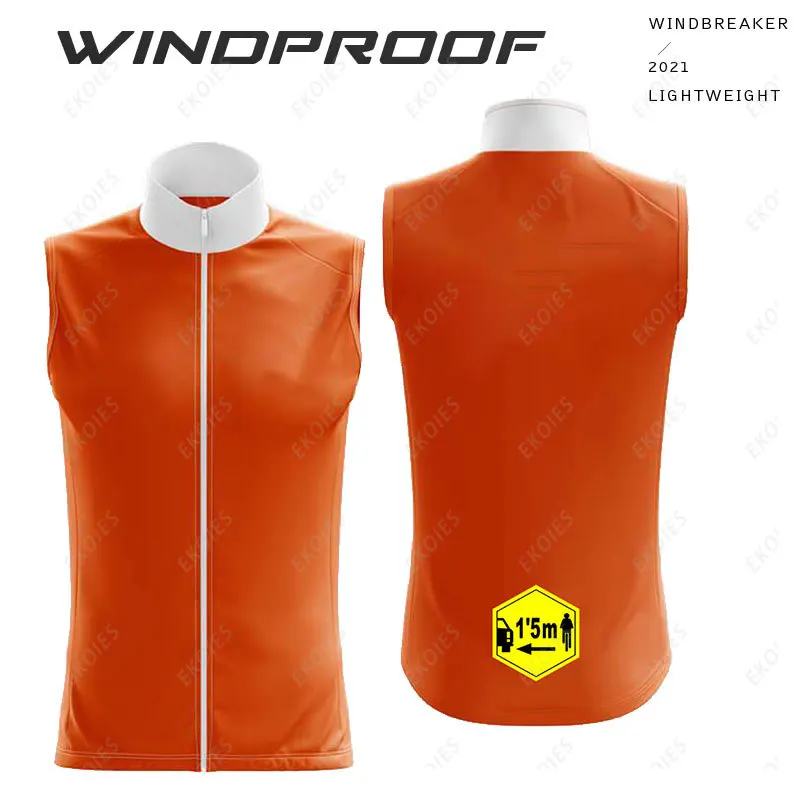 

Windproof Cycling Vest Summer Sleeveless Cycling Vest Bicycle Wear Clothes MTB Road Bike Tops Racing Gilet Ropa Ciclismo Maillot