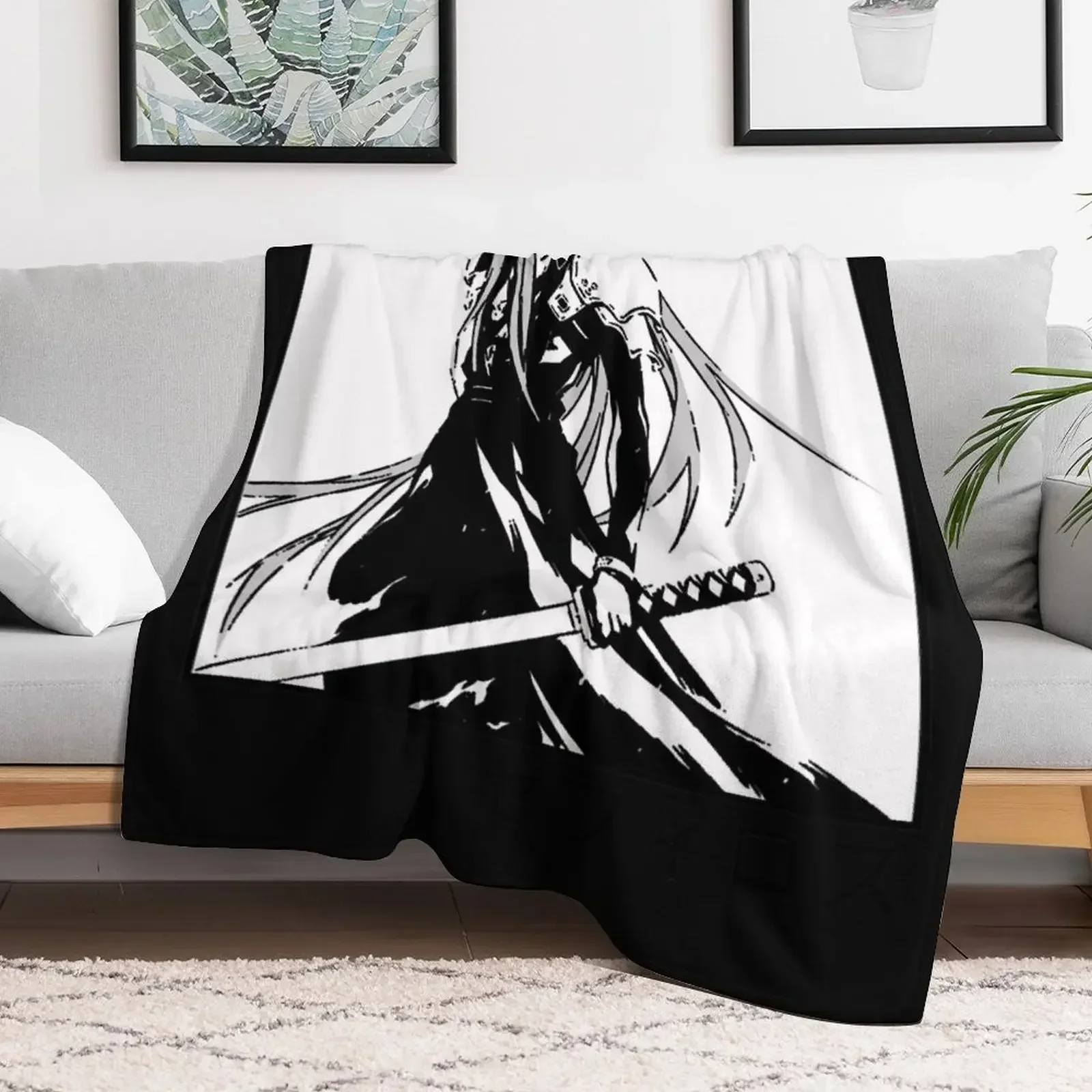 Sephiroth ffvii Плед для дивана Плюшевые меховые одеяла