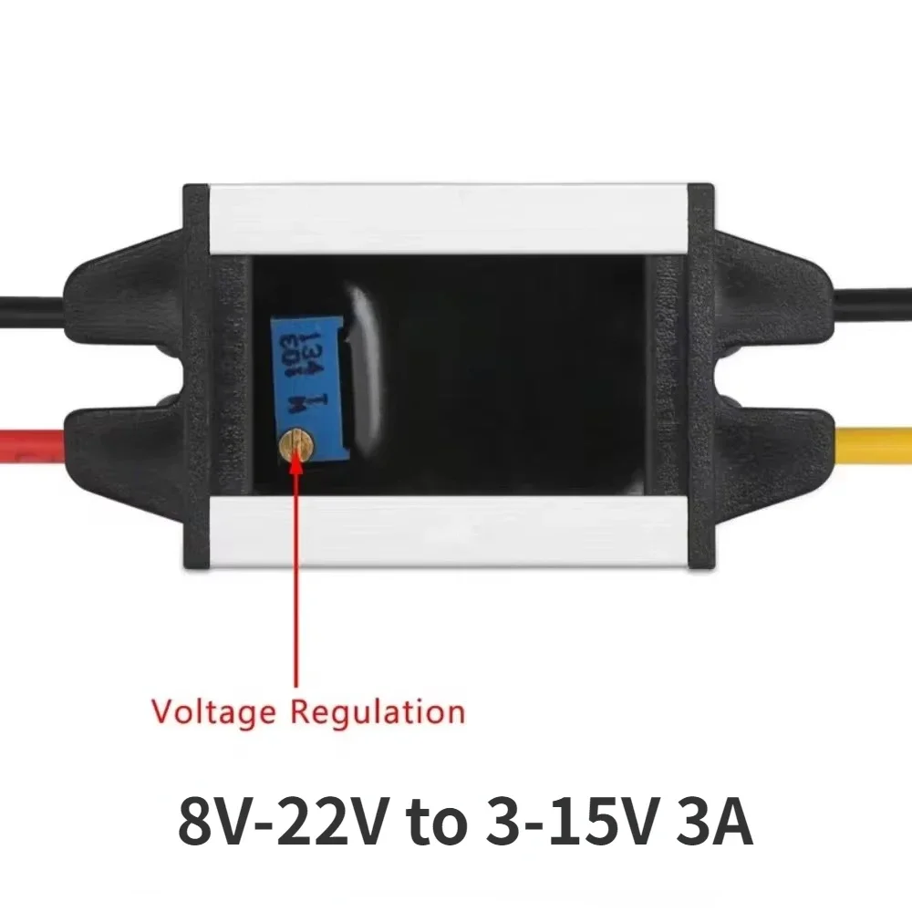 

8-22 в до 3-15 в 3 А регулируемый выходной источник питания трансформатор понижающий модуль напряжения понижающий преобразователь постоянного тока регулятор напряжения