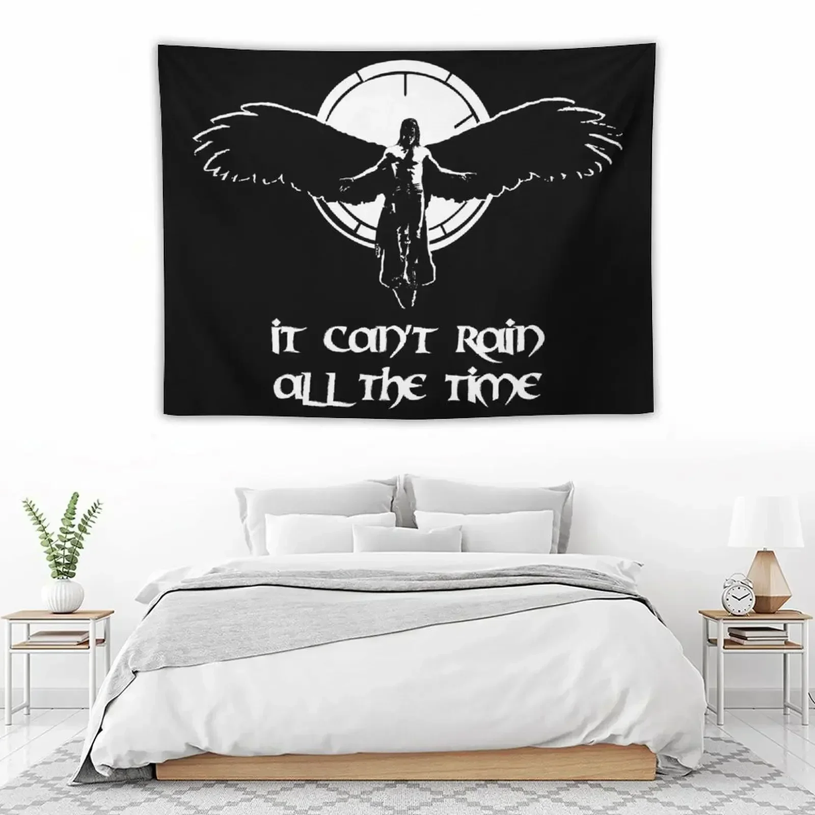 Не могу дождь все время гобелен эстетический декор комнаты украшение аксессуары