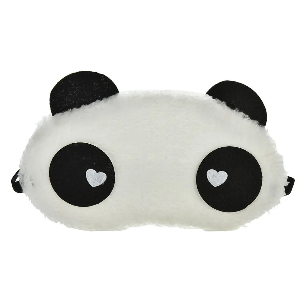 

Panda Sleep Mask Cute Panda Eye Masks Eyeshade Shading Noon Sleeping Cotton Goggles Cover Health Care Bedroom Home Textile