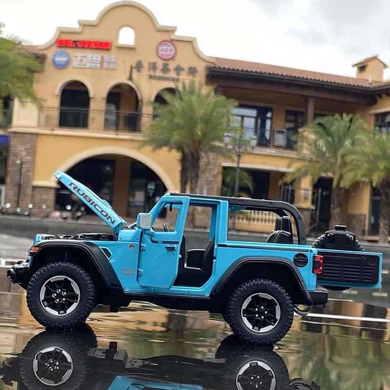 Модель автомобиля из сплава Jeeps Wrangler Rubicon 1:20 литой и игрушечный металлический