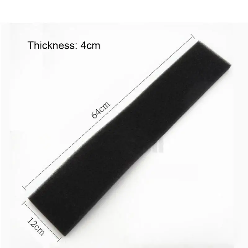 Белый аквариум биохимический хлопковый ультра-толстый фильтр коврик средняя