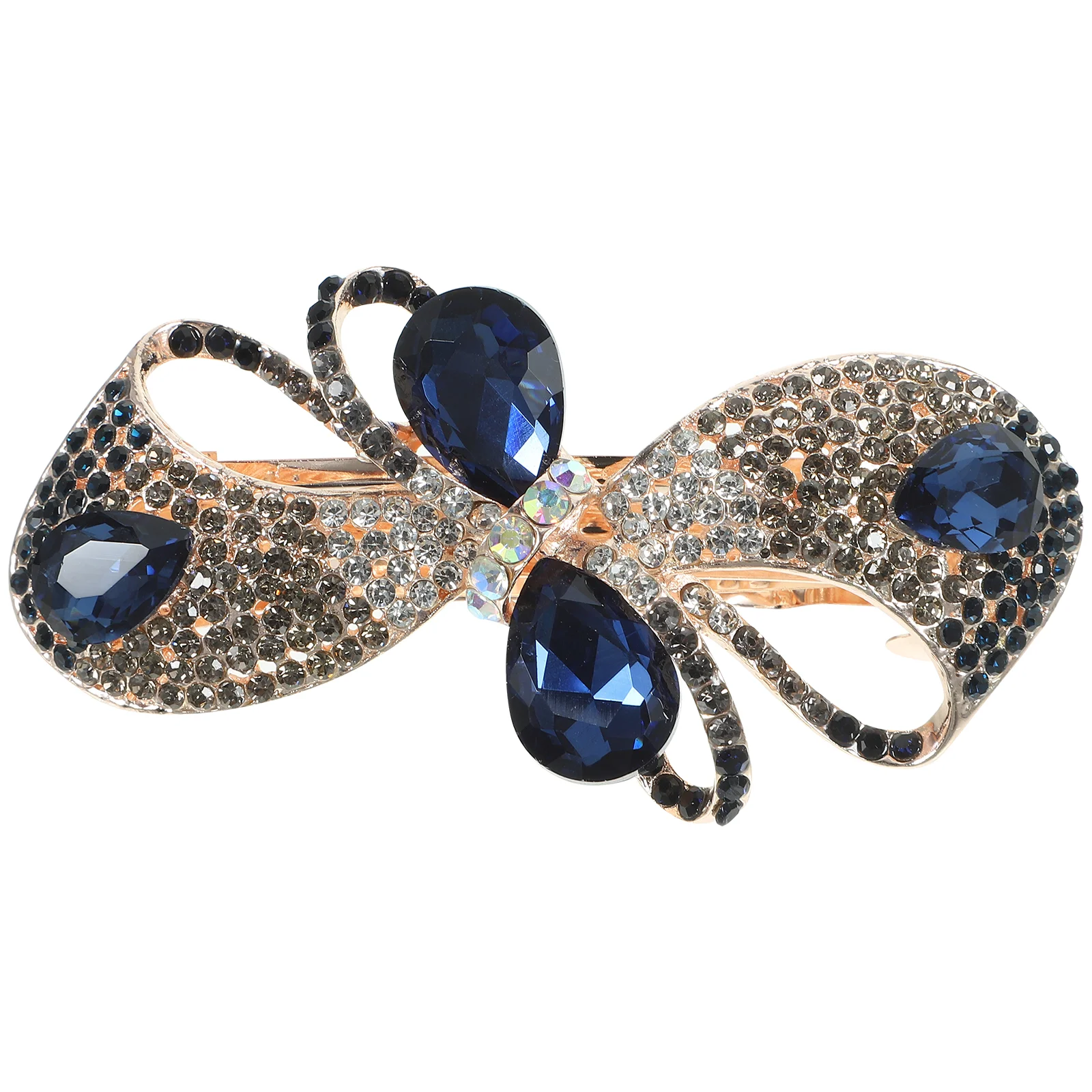 

Hair Clip Bow Rhinestone Hair Barrette Clips Fine Thick Hair Clip Ponytail Holder for Women Teen Girls