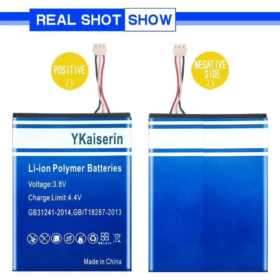 Запасной аккумулятор ykaisin SP70C 2050 мАч для Sony PSP E1000 E1002 E1004 E1008 беспроводная гарнитура