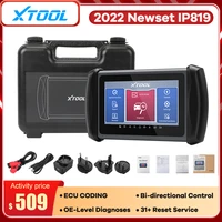 xtool ip819 obd2 scanner all system diagnostic tools 31 services reset dpf epb ecu coding auto vin key programmer free update