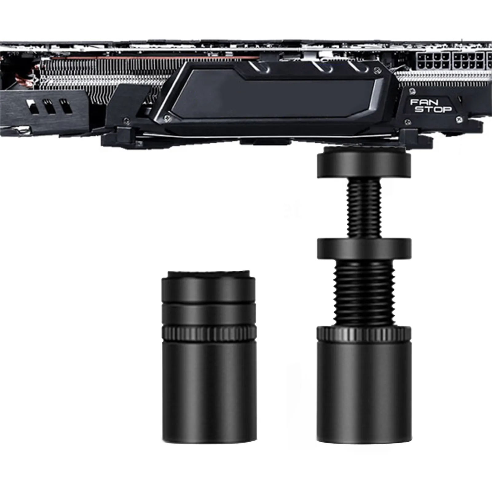 

2022 кронштейн для видеокарты, кронштейн для графического процессора, полностью алюминиевый регулируемый разъем для скольжения, Поддержка графического процессора, поддержка видеомагнитолы