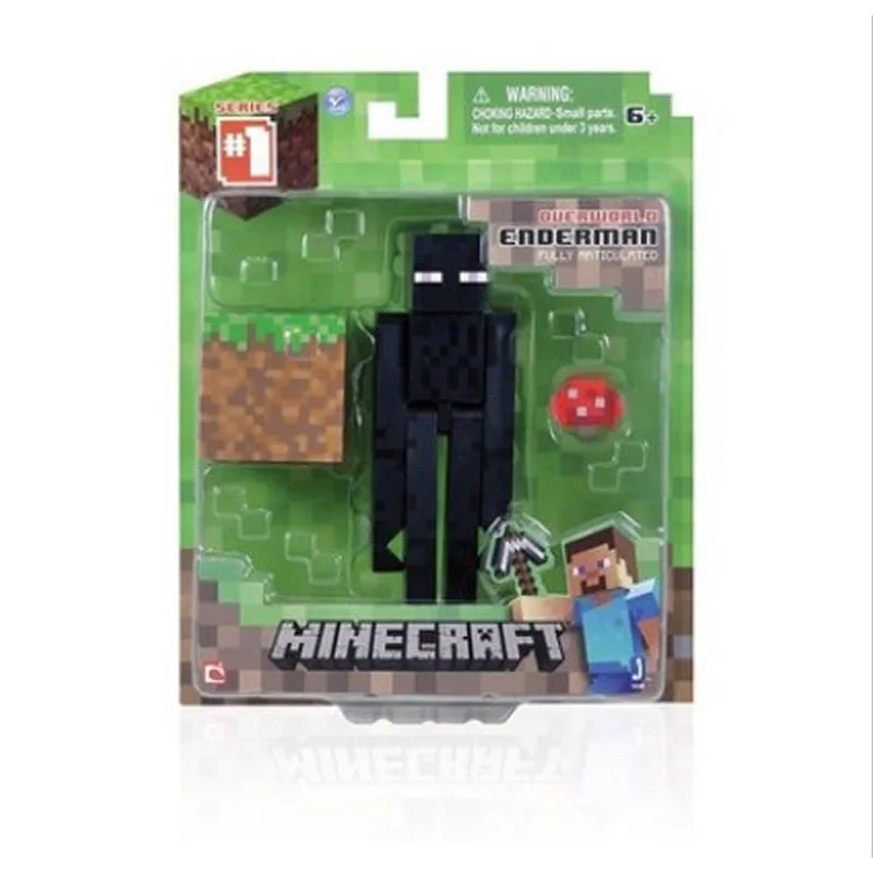 Игра майнкрафт миниатюрный набор строительных игрушек Стив мозаичные блоки