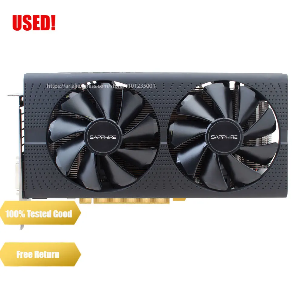Видеокарта Sapphire RX580 2304SP (полная кровь) 8 г D5 Platinum OC Game