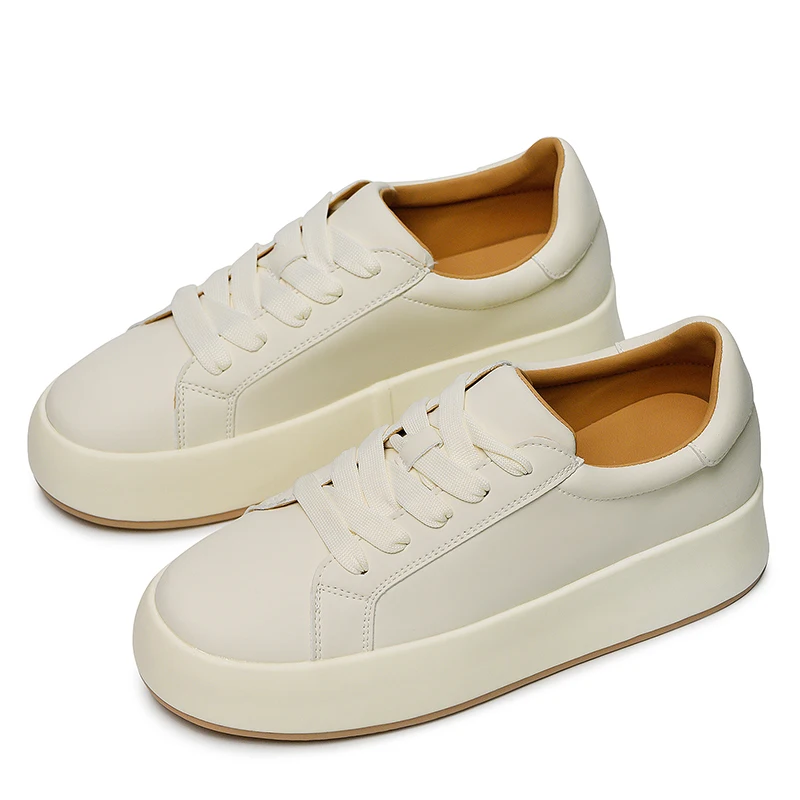 Tennis Female Sneakers Women's Sports Shoes Genuine Leather Casual Sneakers for Girls Fashion 2023 Wedge Designer Shoes Woman 40
