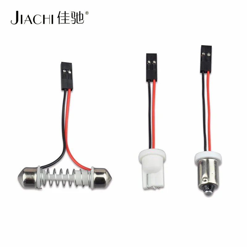 JIACHI 100 шт. оптовая продажа автомобильные SMD светодиодные лампы панель купола 5630Chips