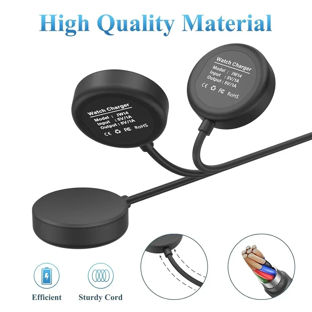 Фото USB-кабель для зарядки Samsung Active 2/1, Galaxy Watch 8 7 Ultra FE 6 Classic/5 Pro/4 3, беспроводная магнитная зарядная док-станция №4