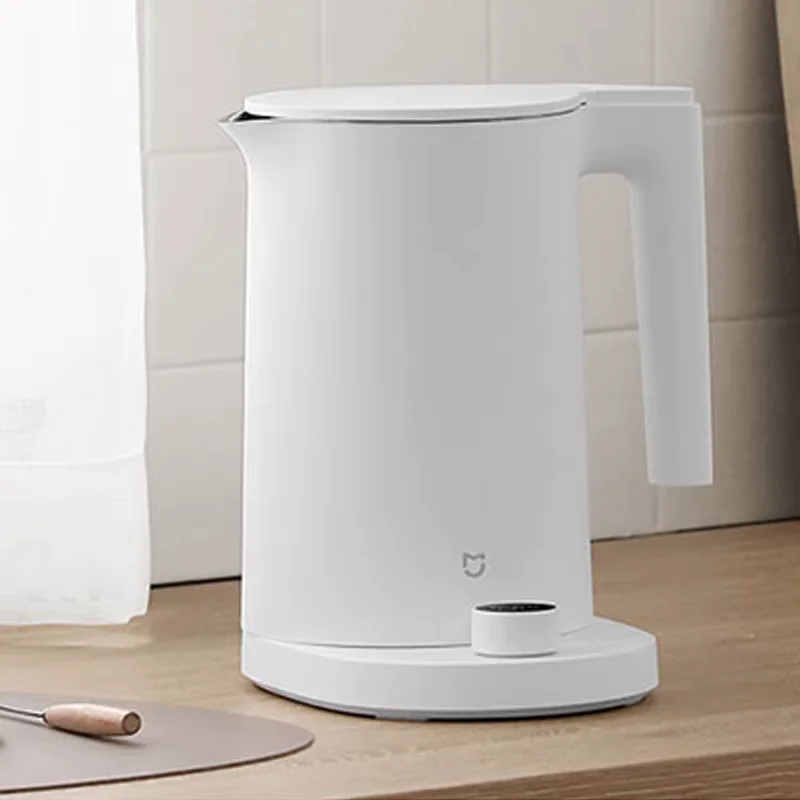 Фото Умный электрический чайник XIAOMI MIJIA 2 Pro: быстрое нагревание, нержавеющая сталь, LED-дисплей, интеллектуальный контроль температуры №4