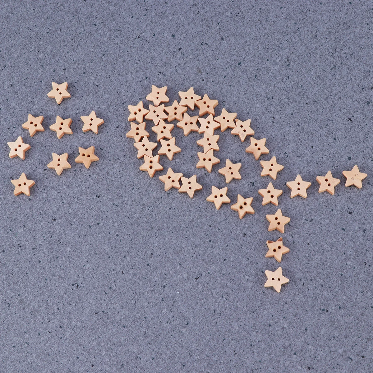 

200pcs/pack Buttons for Sewing Sewing Button DIY Star Buttons Buttons for Scrapbook Buttons