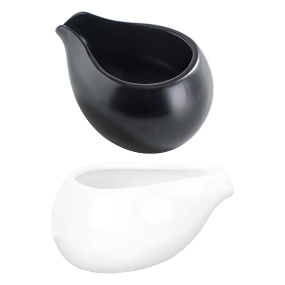 

Pitcher Creamersauce Jug Ceramic Gravy Boat Mini Pourer Coffee Porcelain Pitchers Serving Frothing Cup Syrup Jugs Pot Bowl Honey