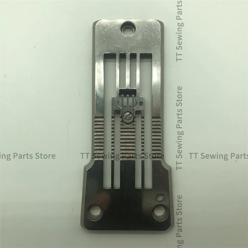 68490 Игольная пластина железная с одним вырезом и двойной режущей головкой для